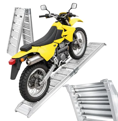 Produktbild von TRUTZHOLM 1x Auffahrrampe klappbar Alu 180 cm Traglast 200 kg rutschfest Motorradrampe Verladerampe