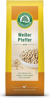 Immagine prodotto di Pepe bianco intero 50 g
