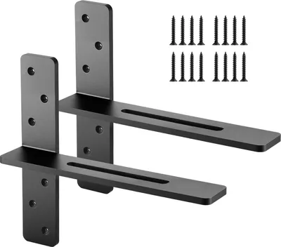 Obrázek produktu pro SucceBuy sada 2 silných držáků polic Držák police 355,6 mm