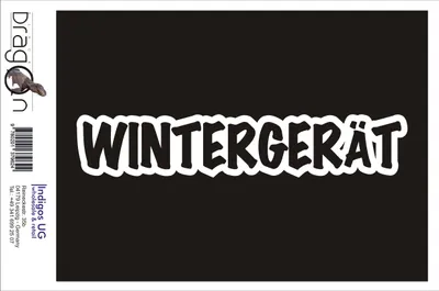 Produktbild von Aufkleber / Autoaufkleber - JDM / Die cut / Auto / OEM - Wintergerät - 210x40 mm gold - Heckscheibe / Heckscheibenaufkleber