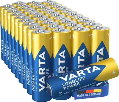 Produktbild von VARTA Alkaline Batterie Longlife Power Karton Mignon AA 40 Batterien