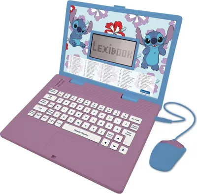Obrázok produktu pre Dvojjazyčný vzdelávací notebook Stitch (FR/EN)