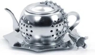 Produktbild von Tee-Ei "Kessel" Edelstahl H 2,8 cm, Ø 2,8 cm