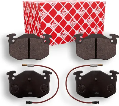 Produktbild von Febi Bremsbeläge Satz Hinten Bremsklötze für RENAULT SAFRANE I (B54) 116185