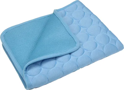 Produktbild von Kühlmatte für Hunde, großes Kühlkissen, Sommer-Haustierbett für Hunde und Katzen, Zwingerunterlage, atmungsaktive selbstkühlende Decke für Haustiere, Schlafmatte für Hundeboxen, XS