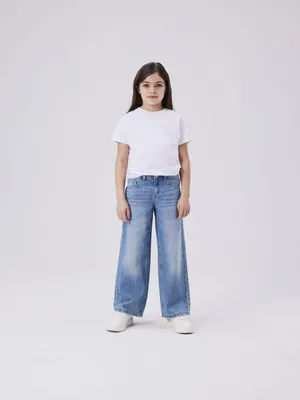 Produktbild von Name It Rose Wide 5529-be Jeans Blau 7 Years Mädchen Blau 7 Years