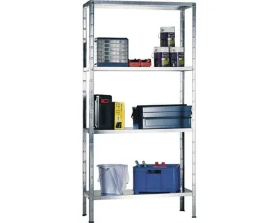 Obrázok produktu pre Kovový regál Schulte 4510-V 1800x1200x500 mm, 4 police, nosnosť 340 kg, pozinkovaný