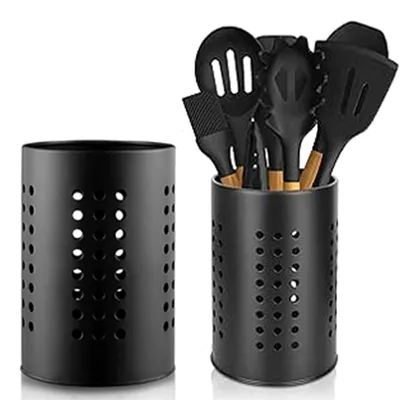Obrázek produktu pro Sada dvou držáků na kuchyňské náčiní z nerezové oceli