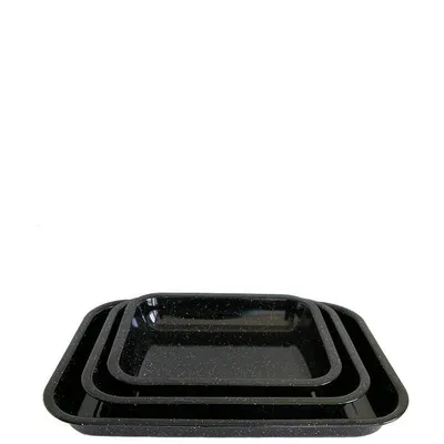 Obrázek produktu pro Smaltovaný pečící plech 29 x 23 x 5 cm, vyrobeno pro BELIS/SFINX