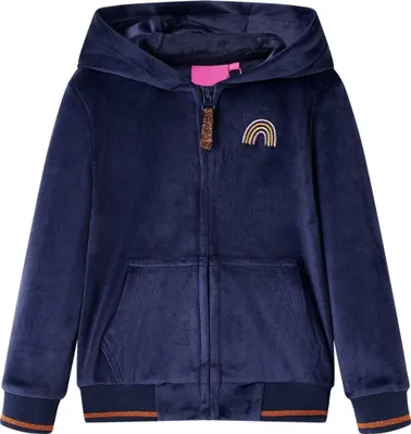 Produktbild von Kinder-Kapuzenjacke Marineblau 92