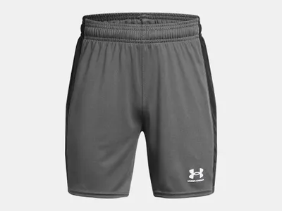 Produktbild von Shorts Under Armour Challenger Knit Boys Junior M grau/weiss
