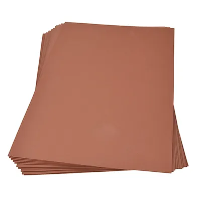 Produktbild von Moosgummiplatte  hellbraun 300 x 450 x 2 mm