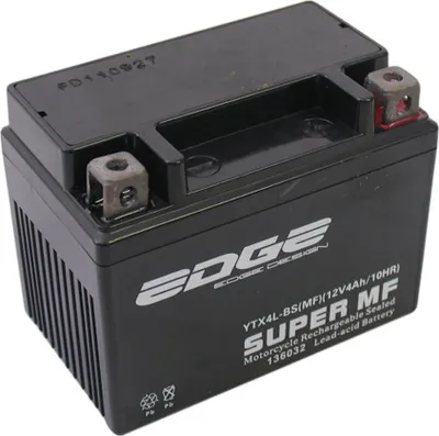 JMT Gel Battery 12V 5Ah (YT4L-BS / YB4L-B) For Kymco KB 50, CX, Super – Maintenance-Free, Made In Germany