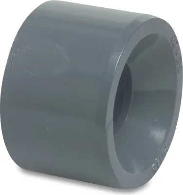 Produktbild von Mega Reduzierstück PVC-U 32 mm x 16 mm Klebestutzen x Klebemuffe 16 bar, grau