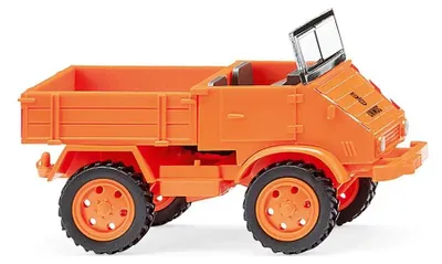 Image de Wiking 087007 H0 Kommunal - Modèle réduit Unimog U 411, échelle HO 1:87. Ne convient pas aux enfants
