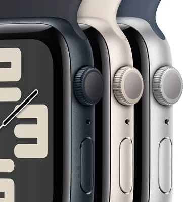 Produktbild von Apple Watch SE, OLED, Touchscreen, 32 GB, WLAN, GPS, 26,4 g