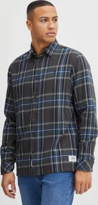 Produktbild von !Solid SDDanar SH Herren Freizeithemd Hemd Langarmhemd mit Button-Down-Kragen robuste Baumwoll Qualität Kariertes Muster