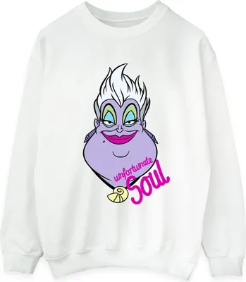 Produktbild von Disney - "Unfortunate Soul" Sweatshirt für Herren BI47884 (S) (Weiß)