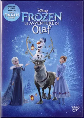 Obrázek produktu pro Walt Disney Pictures Frozen: Le avventure di Olaf, Film, DVD, G, Čeština, Německý, Angličtina, Španělština, Italština, Slovenština, Děti, 2D