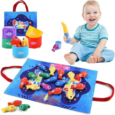 Immagine prodotto di Gioco Montessori per bambini di 1, 2 e 3 anni - Giocattolo educativo per neonati di 6, 9 e 12 mesi - Gioco sensoriale e di motricità
