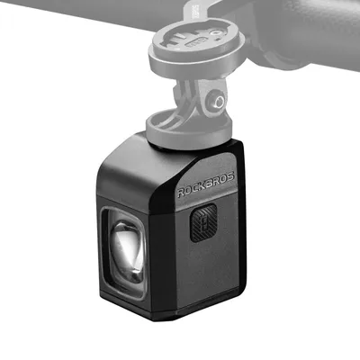 Zdjęcie produktu dla ROCKBROS Przednia lampka rowerowa 1600 lumenów z wieloma trybami oświetlenia i pilotem IPX6 4000 mAh, do czarnych rowerów