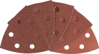 Produktbild von Bosch Schleifpapier 10-teilig 93 mm K60 K80 K120 K180 K240 Deltaschleifer