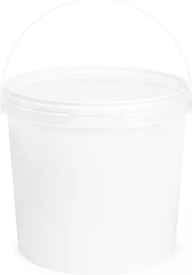 Produktbild von Garronda Eimer mit Deckel, 8 Liter, 100 Stück, für die Lagerung von Lebensmittel- und Chemischen Produkten Weiß GD-0071