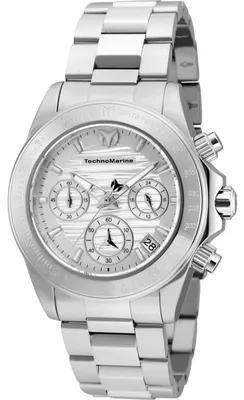 Immagine prodotto di TechnoMarine Manta TM-219009 Orologio da Donna - Movimento al Quarzo - Acciaio Inossidabile con Quadrante Bianco - 38 mm