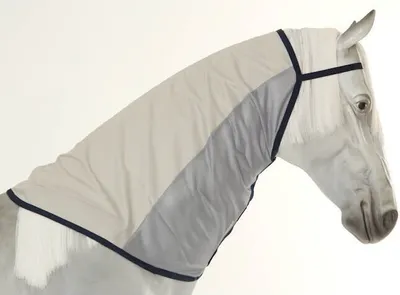 Produktbild von Bucas Buzz-Off Rain Combi Neck - silver/blue - Halsteil
