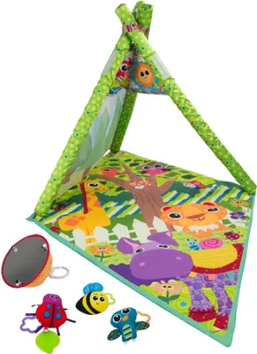 Produktbild von Lamaze 4-in-1 Krabbeldecke Tiere