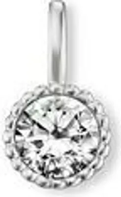 Produktbild von Anhänger Zirkonia 333/- Weißgold