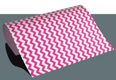Produktbild von Wärmeaktivierte Bügelfolie 21 x 29,7 cm mit Chevron-Look Design für Textilien