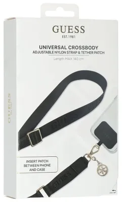 Zdjęcie produktu dla Guess GUOUCPNLEH4K Universal CBDY NylonChain pasek czarny/black