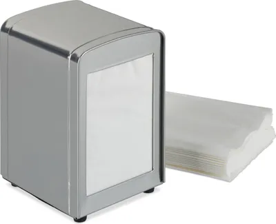 Obrázek produktu pro Elegantní Americký Retro Kovový Držák na Ubrousky - Černý Design pro Stylový Stůl
