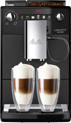 Produktbild von Melitta Latticia OT F300-101, Espressomaschine, 1,5 l, Kaffeebohnen, Eingebautes Mahlwerk, 1450 W, Schwarz