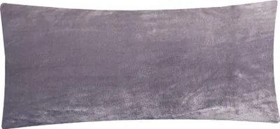 Produktbild von 1 x Fleece Winter Kissenbezug in 40x80cm - Anthrazit - weich flauschig und warm, Kissenhülle, kuschelig (1-Stück-40x80cm-Anthrazit)