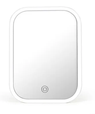 Image de Miroir de maquillage lumineux LED LIVOO DOS224W, Rechargeable, Inclinaison réglable