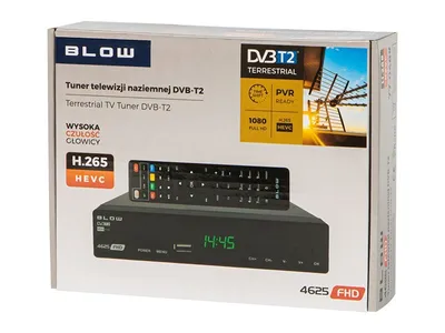 Produktbild von Blow Dekoder Tuner Dvb-T2 Blow 4625Fhd H.265 V2