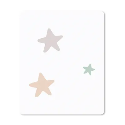 Produktbild von MuchoWow® Mauspad Mousepad Sterne - Pastell - Mädchen - Jungen - Kinder 30x40 cm - Mousepads - Maus Mat - Pad - Mausunterlage - Mausmatten