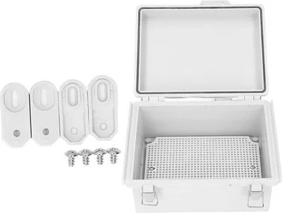 Productafbeelding van 360-graden draaibare bevestigingsclip met 4 sets bevestigingslussen - voor iPhone - zwart