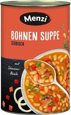 Produktbild von Bohnen Suppe serbisch