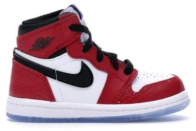 Immagine prodotto di Jordan 1 Retro High Spider-Man Origin Story (versione per bambini) - taglia EU 25