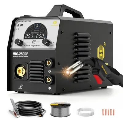 Image de Appareil de soudure en aluminium - 250 A - 230 V - Multifonction 5 en 1