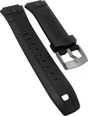 Produktbild von Timex > Uhrenarmband 18mm Kunststoff schwarz Spezial Anstoß > TW5K85900