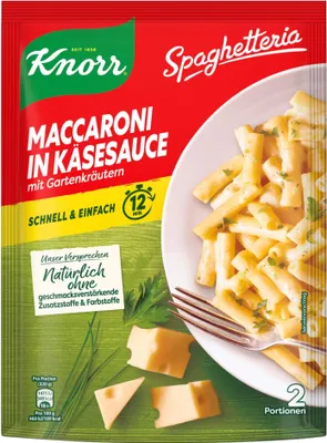 Produktbild von Knorr Spaghetteria Maccaroni in Käsesauce 166g - Fertiggericht von Knorr