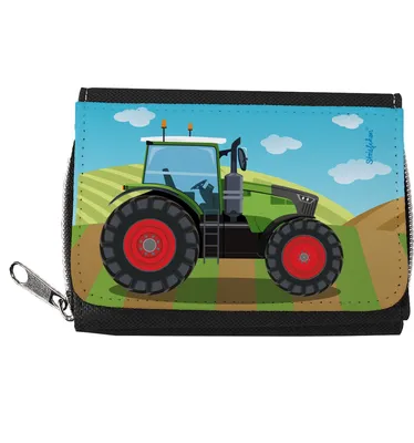 Produktbild von Geldbörse für Kinder mit farbenfrohem Traktor Motiv