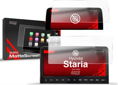 Produktbild von Matte Autodisplayfolie 2in1 für Hyundai Staria 10,25" (2021-2025), Grizz Protector