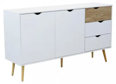 Immagine prodotto di Mobile Bradley 147x39x82 h cm in Legno Bianco