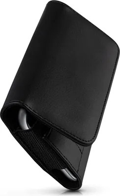 Produktbild von moex® Handy Quertasche kompatibel mit Ulefone S9 Pro - Hülle mit Gürtelclip, Schwarz