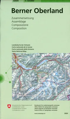 Produktbild von Swisstopo 1 : 50 000 Berner Oberland